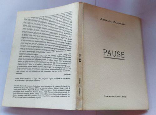 Pause - Arnaldo Zambardi - copertina