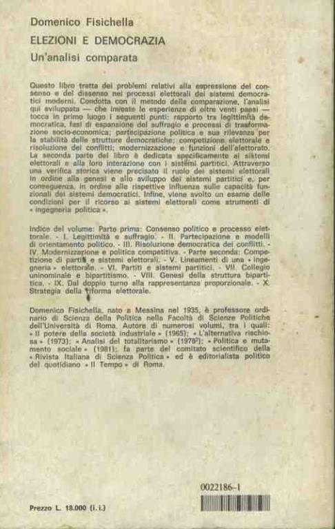 Elezioni e democrazia - Domenico Fisichella - 2