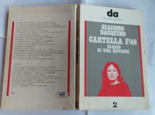 Cartella F/46 diario di una nevrosi - Giacomo Dacquino - copertina