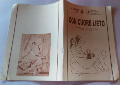 Con cuore lieto. Dionysiakos-Antonio Cinque - copertina