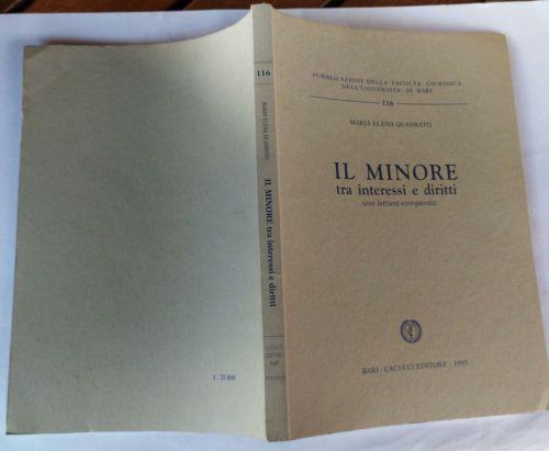 Il Minore tra interessi e diritti - copertina