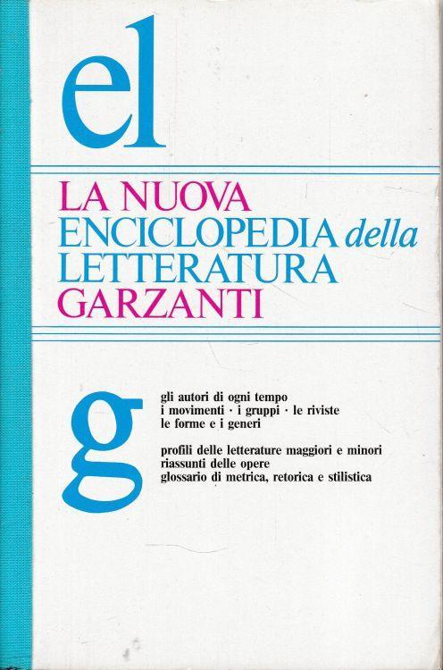 La nuova Enciclopedia della Letteratura Garzanti - copertina