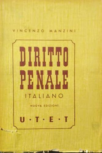 Trattato di Diritto Penale Italiano, volume 7 - Vincenzo Manzini - copertina