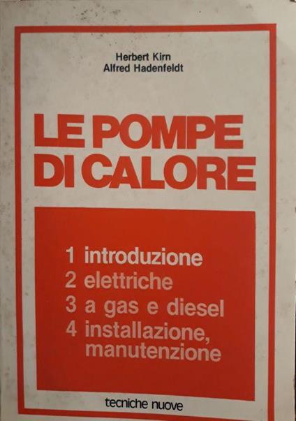 Le pompe di calore - copertina