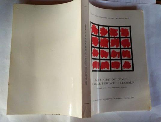Gli statuti dei comuni e delle provincie dell'Umbria - copertina