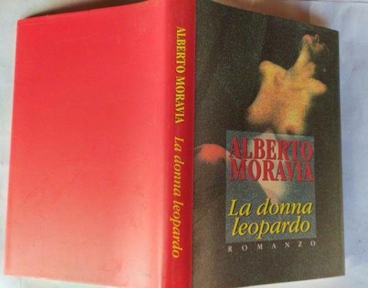 La donna leopardo - Alberto Moravia - copertina