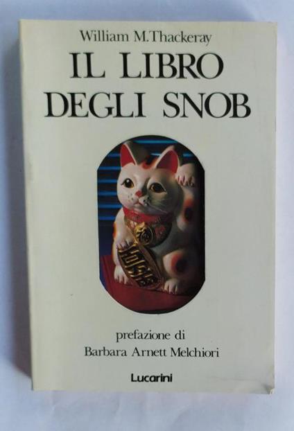 Il libro degli snob - copertina