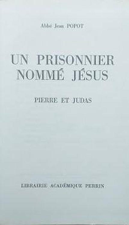 Un prisonnier nommé Jésus - copertina
