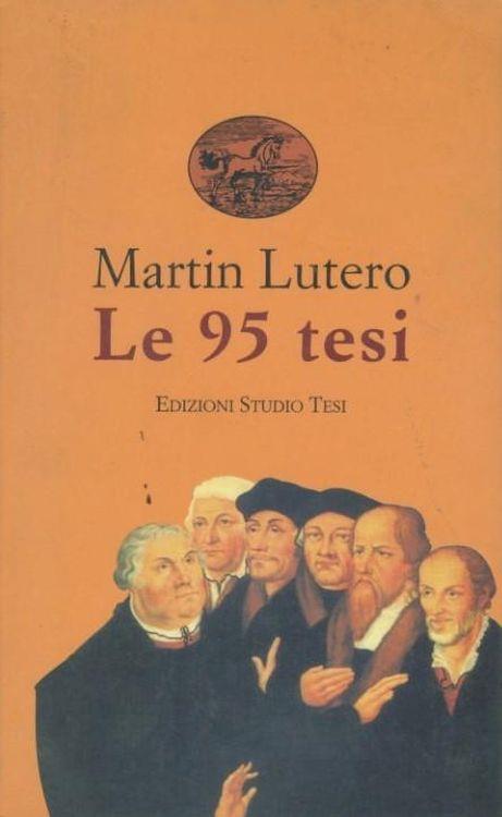 Le 95 tesi - copertina