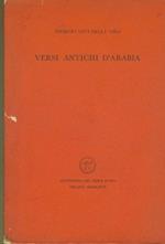 Versi antichi d'Arabia