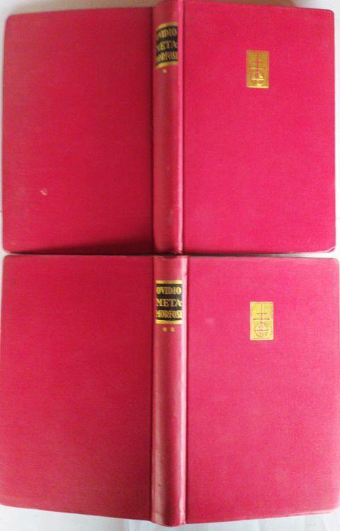 Le metamorfosi Volume I II - P. Nasone Ovidio - copertina