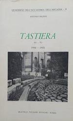 Quaderni dell'Accademia dell'Arcadia, 4. Tastiera 44-93, 1948-1951