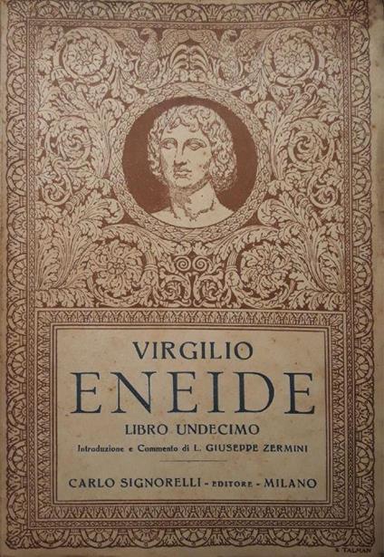 Eneide: Libro undicesimo - Publio Virgilio Marone - copertina
