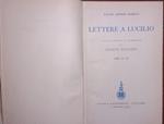 Lettere a Lucilio. Libri I-VI