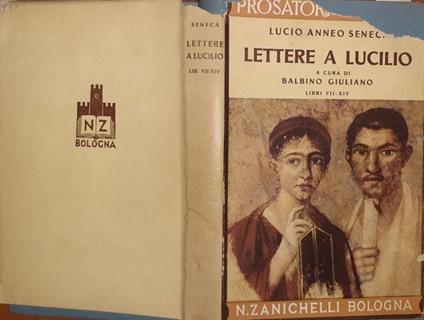 Lettere a Lucilio Lbri VII-XIV - Lucio Anneo Seneca - copertina