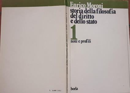 Storia della filosofia del diritto - copertina