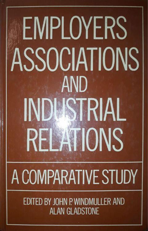 Employers association and industrial relations : a comparative study - copertina