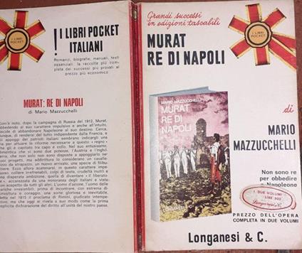Murat Re di Napoli - Mario Mazzucchelli - copertina