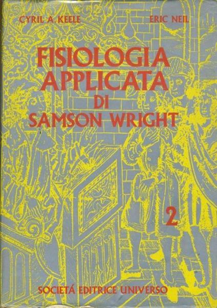 Fisiologia applicata di Samson Wright - copertina