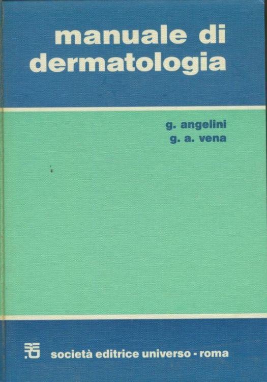 Manuale di dermatologia - G. Angelini - copertina