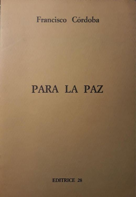 Para la paz - copertina