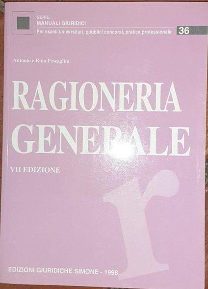 Ragioneria generale - copertina