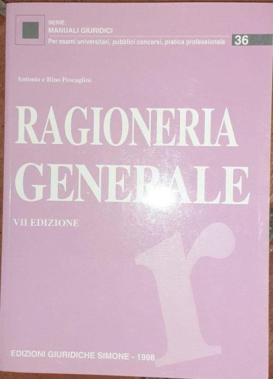 Ragioneria generale - copertina