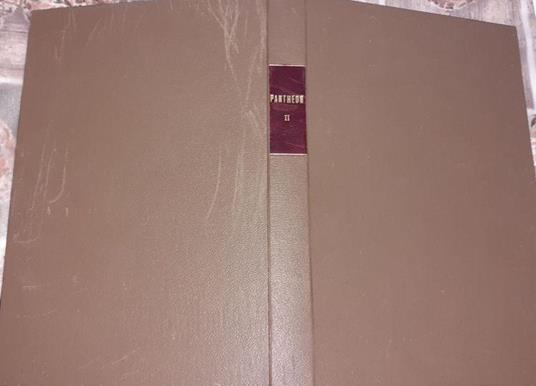 Pantheon volume II - copertina