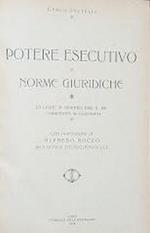 Potere Esecutivo e norme giuridiche. La legge 31 gennaio 1926, n. 100 commentata ed illustrata