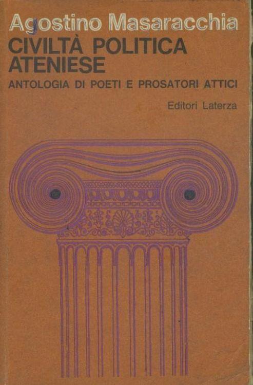 Civiltà politica ateniese - Agostino Masaracchia - copertina