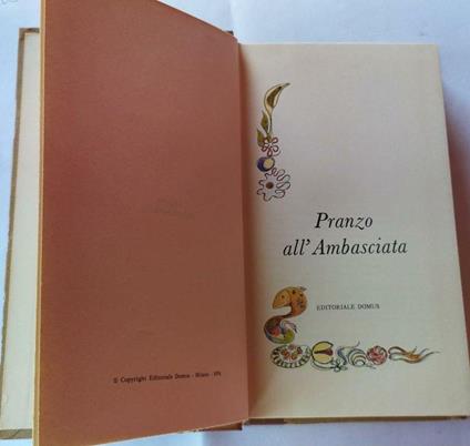 Pranzo all'ambasciata - copertina