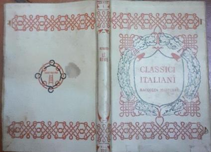 Le rime Petrarca - Adolfo Bartoli - copertina