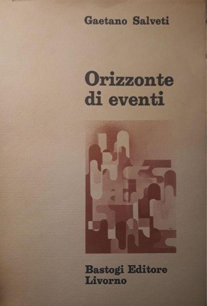 Orizzonte di eventi - Gaetano Salveti - copertina