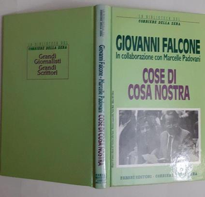 Cose di cosa nostra Giovanni Falcone Libro Usato Corriere della