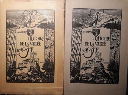 Histoire populaire religeuse et civile de la Vallée d'Aoste - Tome I p.358, Tome II p.789 - copertina
