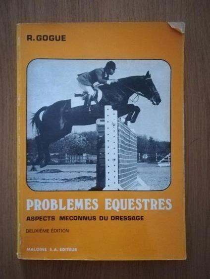 Problemes equestres: aspects meconnus du dressage - copertina
