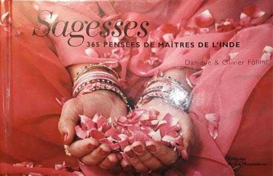 Sagesses: 365 pensees de maitres de l'Inde - copertina