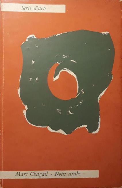 Notti arabe - Marc Chagall - copertina