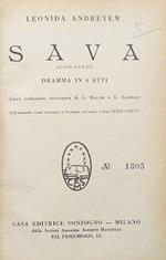 Sava (Ignis Sanat), dramma in 4 anni Il vecchio studente (gaudeamus), commedia in 4 atti Re fame (zar Golod), tragedia in 6 quadri