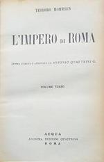L' impero di Roma, volume terzo