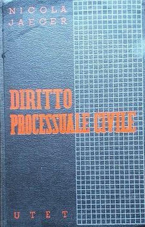 Diritto processuale civile secondo i nuovi codici - Nicola Jaeger - copertina