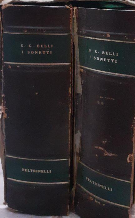 I sonetti Volume I II - Gioachino Belli - copertina