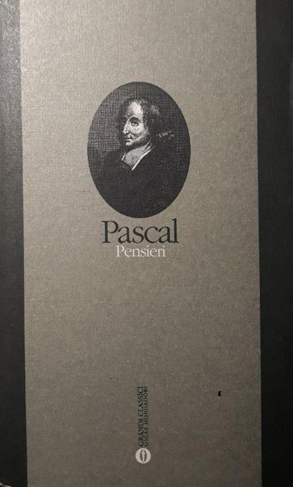 Pensieri e altri scritti - Blaise Pascal - copertina