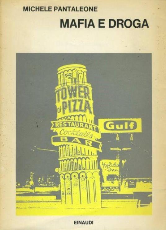 Mafia e droga - Michele Pantaleone - copertina