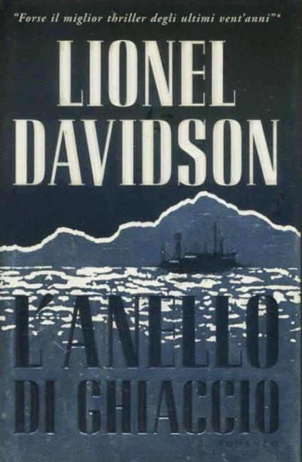 L' anello di ghiaccio - copertina