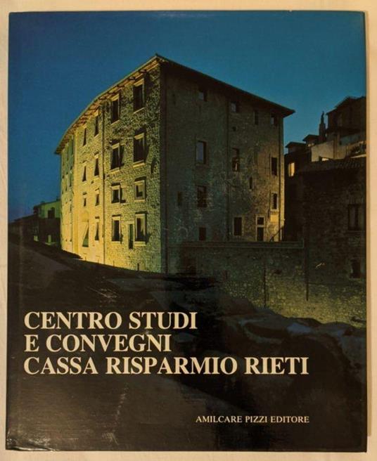 Centro studi e convegni cassa risparmio di Rieti - copertina
