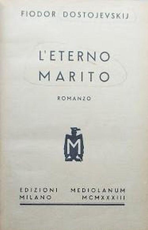 L' eterno marito - Fëdor Dostoevskij - copertina