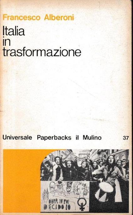 Italia in trasformazione - Francesco Alberoni - copertina