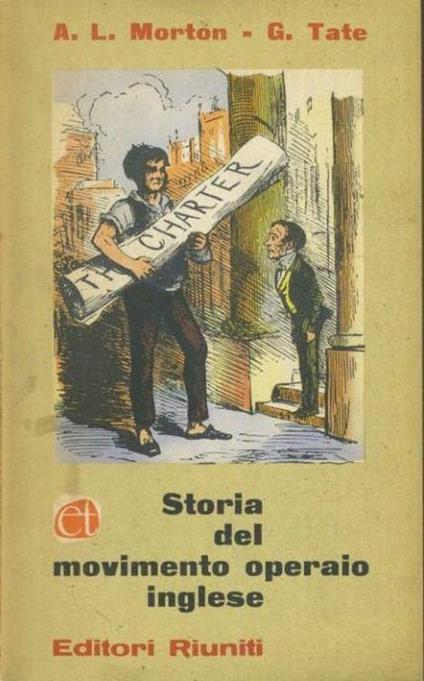 Storia del movimento operaio inglese - A.L. Morton - copertina