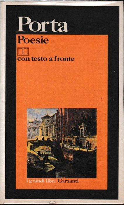 Poesie, con testo a fronte - Carlo Porta - copertina